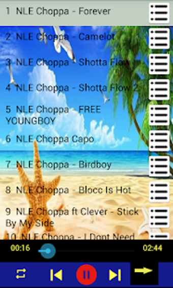 Image 0 for NLE Choppa songs offline