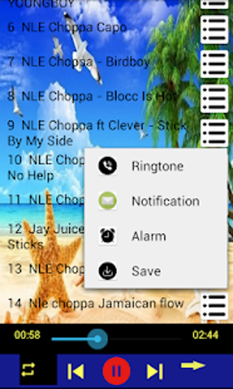 Image 1 for NLE Choppa songs offline
