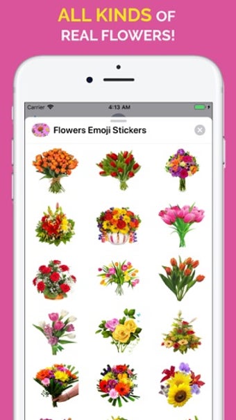 Image 3 for Flowers Emoji Stickers