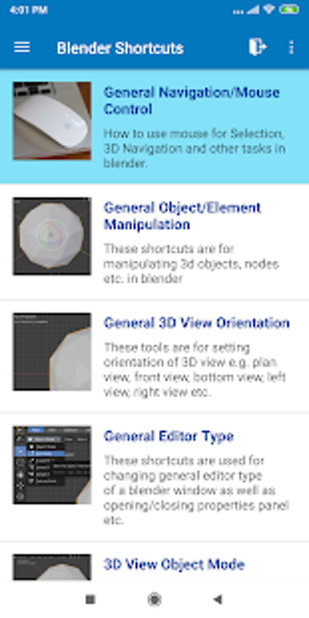 Image 0 for Blender 3D Shortcuts Pro