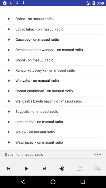 Imagen 0 para Masuul Somali music app  …