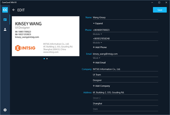 Image 1 for CamCard Win10
