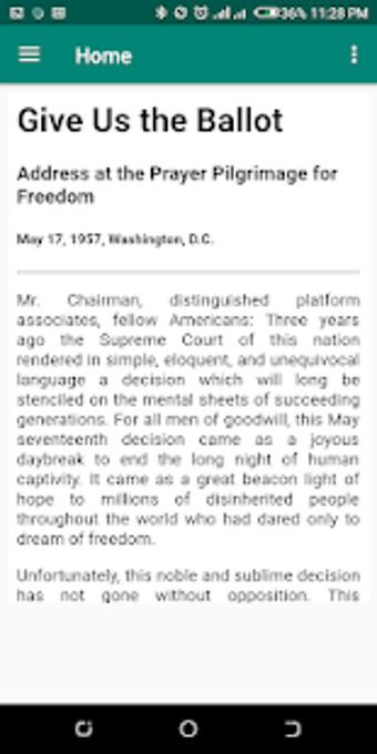 Imagen 0 para Martin Luther King Jr Spe…