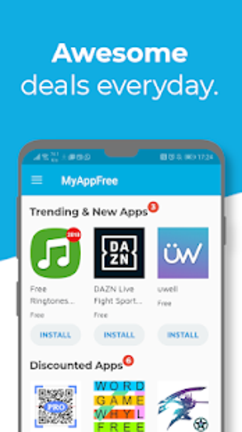 Image 1 for myAppFree   Paid Apps gon…