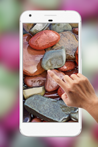 Imagen 1 para Pebbles Water Ripple Live…