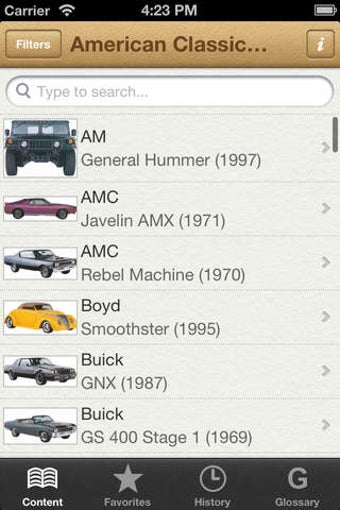 Imagen 0 para American Classic Cars Gui…