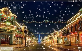 Imagen 1 para Snow Night PRO Live Wallp…