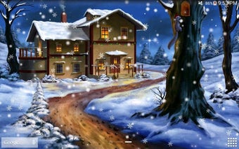 Imagen 1 para Snow Night PRO Live Wallp…