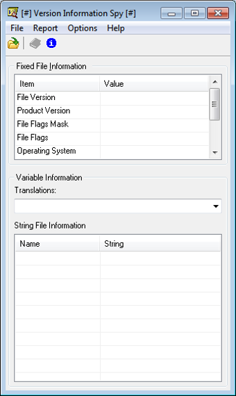 Image 0 for Version Information Spy