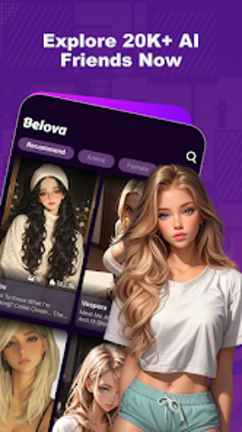 Imagen 0 para Belova: AI Girlfriend  Ch…