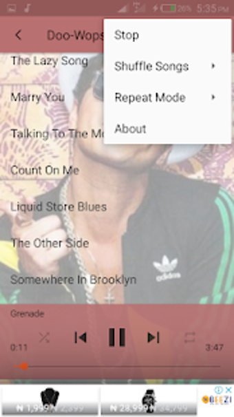 Image 3 for Bruno Mars Songs