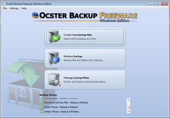 Image 0 for Ocster Backup Freeware