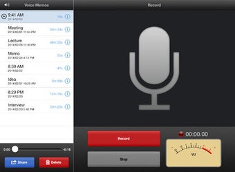Imagen 0 para Voice Memos for iPad