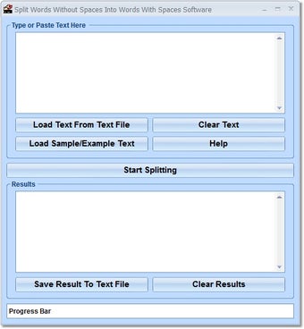 Image 0 for Split Words Without Space…