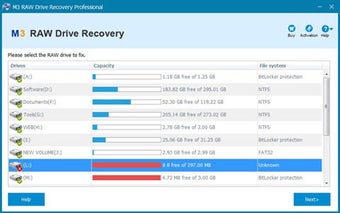 Image 0 for M3 RAW Drive Recovery