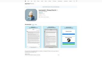 Imagen 0 para IcecreamAI - Privacy Firs…