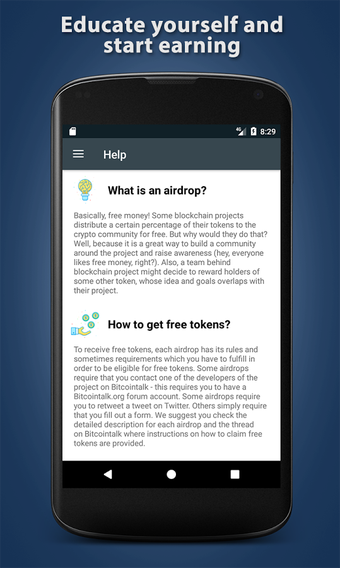 Image 0 for Airdrops - Free Crypto To…