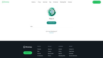 Image 0 for Ricky - WhatsApp Chatbot
