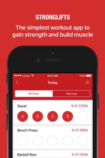 Image 0 for StrongLifts 5x5 Workout