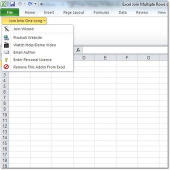 Image 0 for Excel Join Multiple Rows …