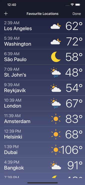 Image 2 for The Weather Forecast App