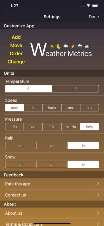 Image 1 for The Weather Forecast App