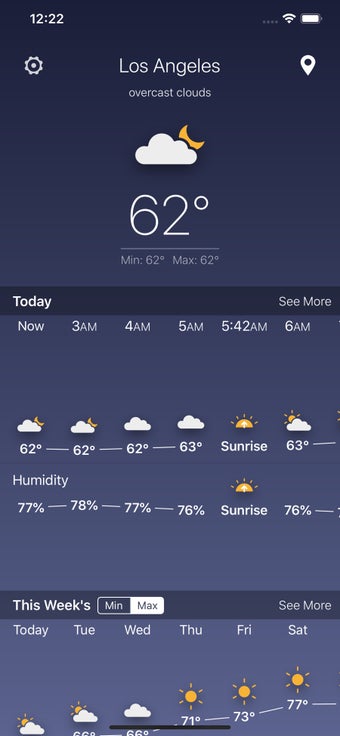 Image 0 for The Weather Forecast App