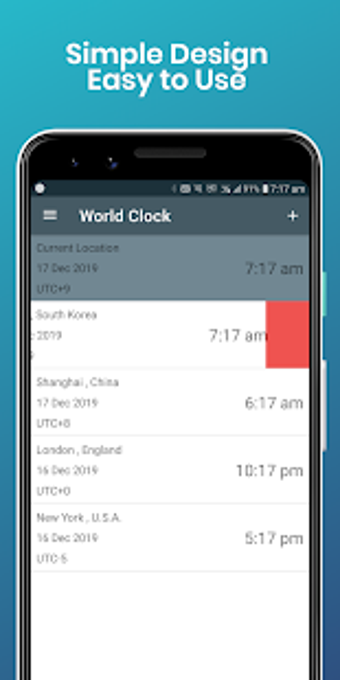 Image 0 for World Clock - TimeZone Co…