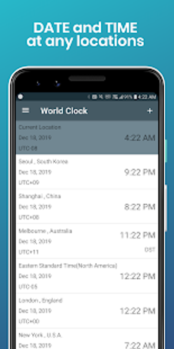 Image 2 for World Clock - TimeZone Co…