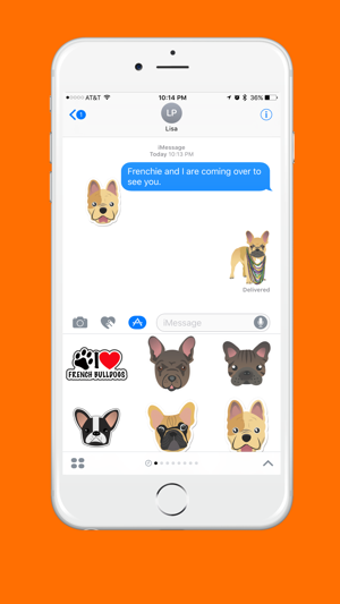 Image 2 for French Bulldog Emoji