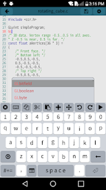 Image 2 for Mobile C [ C/C++ Compiler…