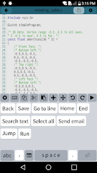 Image 3 for Mobile C [ C/C++ Compiler…