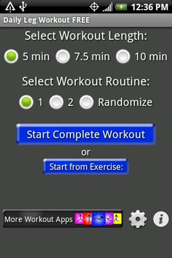 Image 1 for Daily Leg Workout