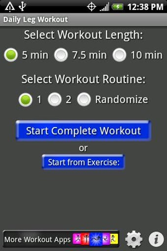Image 0 for Daily Leg Workout