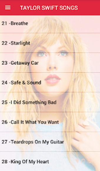 Imagen 2 para Taylor Swift Songs Offlin…