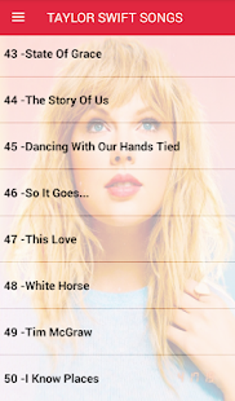Image 2 for Taylor Swift Songs Offlin…