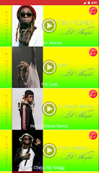 Imagen 0 para Lil Wayne Ringtones Free