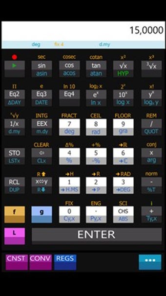Image 1 for My RPN calculator for Win…