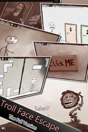 Image 0 for Troll Face Escape2