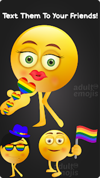 Imagen 2 para LGBT Emoji Sticker Keyboa…
