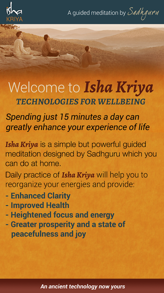 Image 1 for Isha Kriya