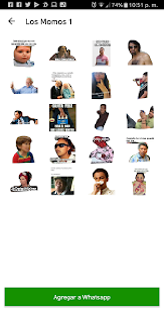 Image 0 for Los Momos - Stickers para…