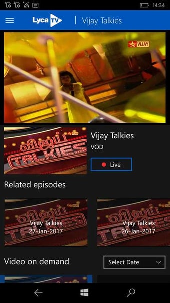 Imagen 1 para LycaTV for Windows 10