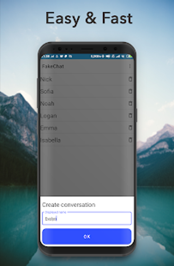 Imagen 0 para Fake Messages Chat for Sn…