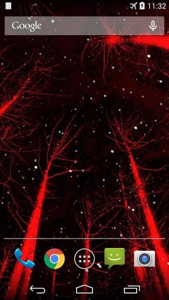 Imagen 3 para Dark Snow Live Wallpaper