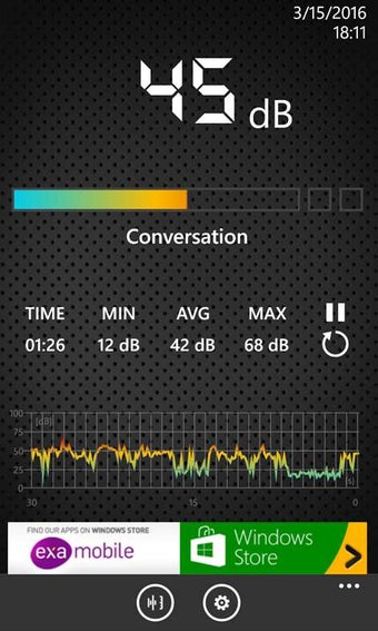 Imagen 3 para Decibel Meter HQ for Wind…