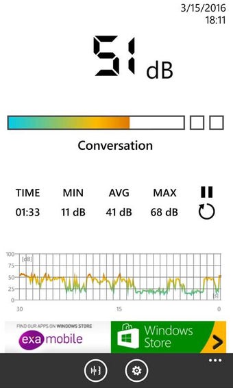 Imagen 2 para Decibel Meter HQ for Wind…