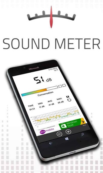 Imagen 1 para Decibel Meter HQ for Wind…