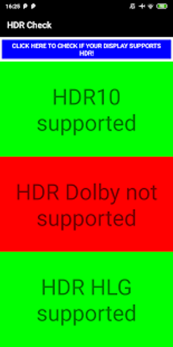 Imagen 0 para HDR Display Check