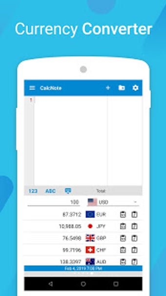 Image 1 for CalcNote - Notepad Calcul…